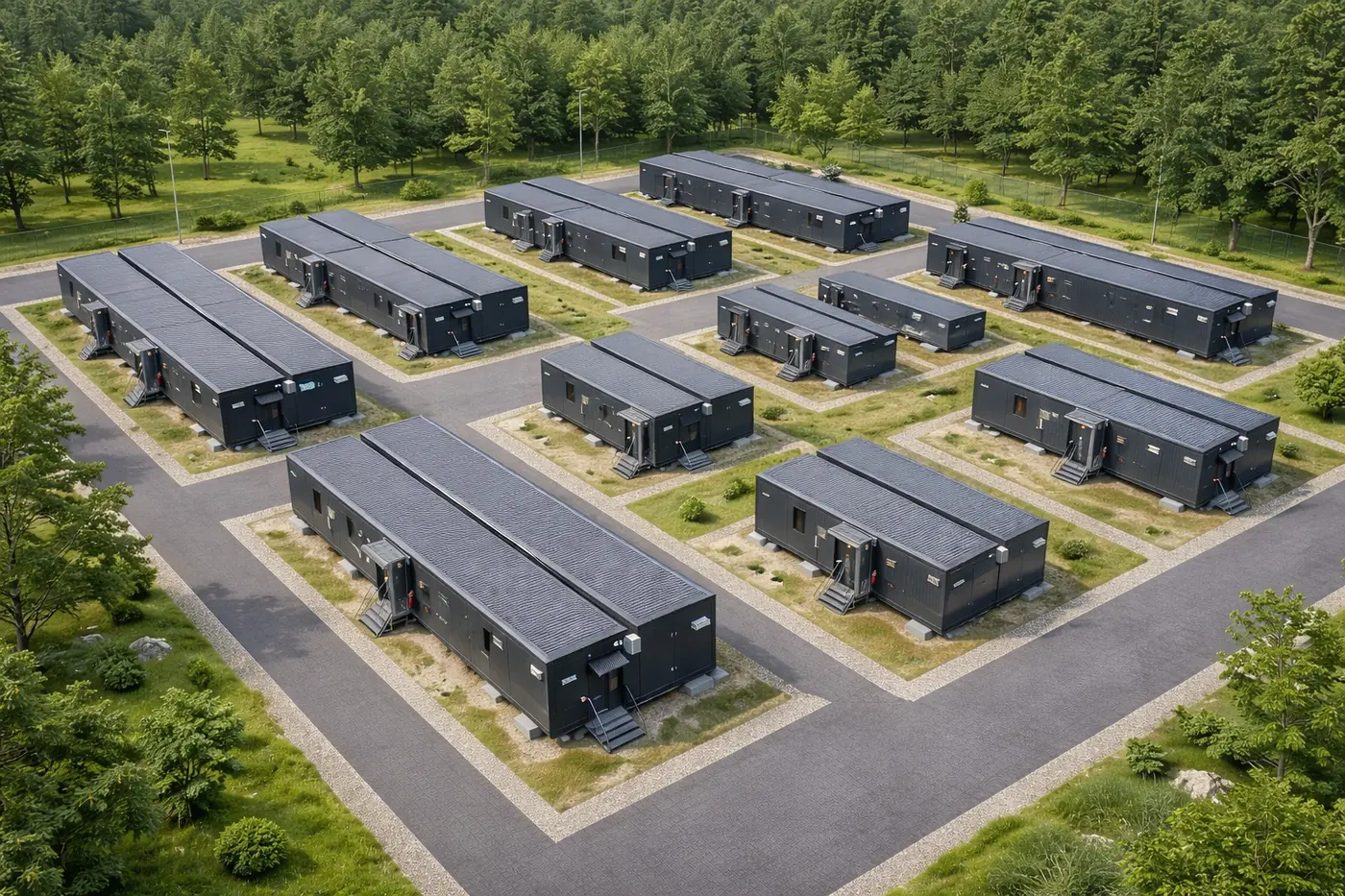 Container shooting range